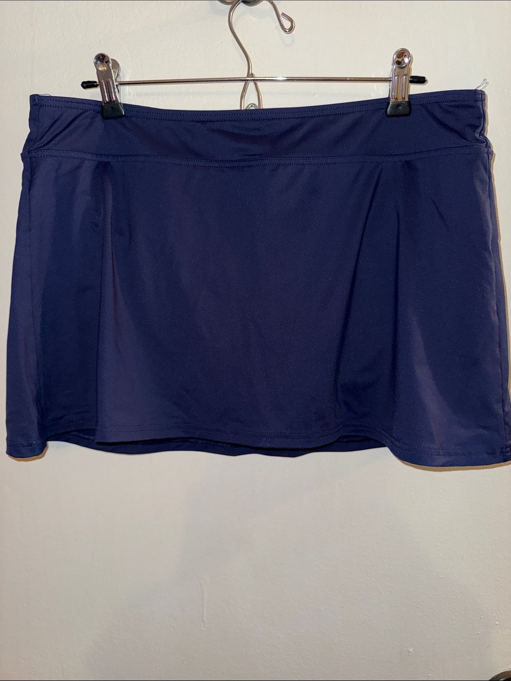 Navy Athletic Swim Skirt